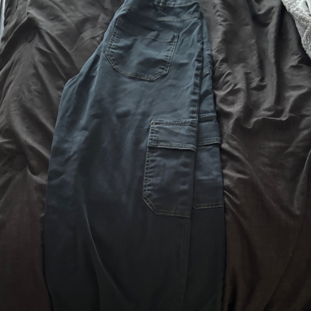 Dark Blue Cargo Pants